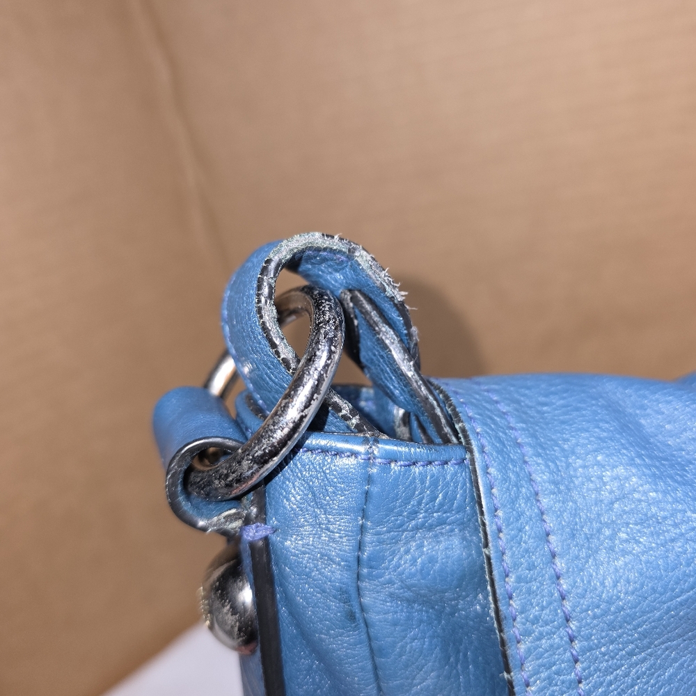 Mulberry Daria Satchel Petrol Blue - Picture 7 of 16